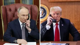 Putin va Tramp Ukraina masalasida telefon orqali muloqot qildi