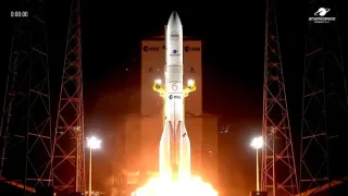 Kuru kosmodromidan Amazon sun'iy yo'ldoshlari bilan "Ariane 6" raketasi uchirildi