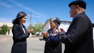 Saida Mirziyoyeva Xorazmda ijtimoiy loyihalarni ko'zdan kechirdi va muammolarni muhokama qildi