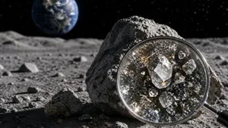 Xitoylik olimlar Oy namunalarida ikki yangi mineral aniqladi