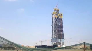 Saudiya Arabistonida 100 qavatli Jeddah Tower osmono'par binoning qurilishi davom etmoqda