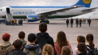 Ota-onasiz qolgan 6 nafar o'zbek bolasi Rossiyadan qaytarildi