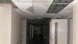 Toshkentda kuchli yomg'ir onkologiya markazi hududini suv ostida qoldirdi