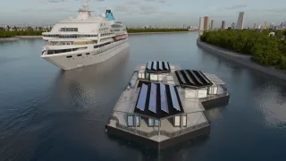 Britaniyada kemalar uchun suzuvchi vodorod energetika platformasi yaratildi