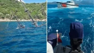 Turkiya qirg‘oqlarida yuzdan ortiq yo‘lovchisi bo‘lgan kema cho‘kib ketdi