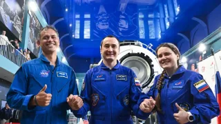 Soyuz MS-29 ekipaji Boyqo‘ng‘irda parvoz oldi tayyorgarlikni boshladi