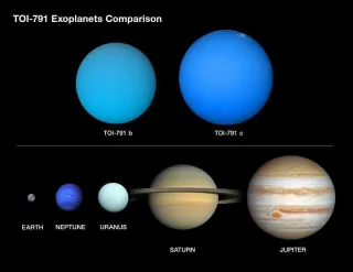 Astronomlar koinotda g‘ayritabiiy past zichlikka ega sayyoralarni aniqladi