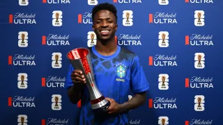 Vinisius Junior professional faoliyatidagi besh yuzinchi o‘yinni o‘tkazdi