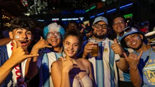 Kanzas-Siti Argentina muxlislari bilan haqiqiy futbol bayramiga aylandi