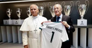 Rim Papasi Madridning Real klubi faxriy a’zosiga aylandi