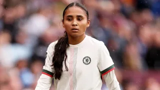 Alyssa Thompson Chelsi safidagi debyut mavsumidan mamnun ekanini aytdi