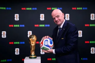 Janni Infantino O‘zbekiston terma jamoasiga jahon chempionatida muvaffaqiyat tiladi