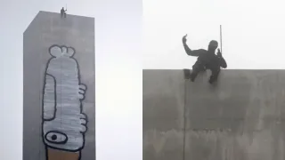 Melburnda ko‘prik minorasiga rasm chizgan graffitichi qo‘lga olindi