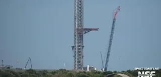SpaceX Floridada Starship uchun yangi tutqich mexanizmini ishga tushirdi
