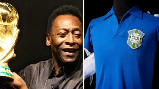 Pele kiygan final futbolkasi auksionda rekord narxga sotildi