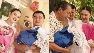 Shohruh Mirzo va Oyshaxon ilk bor ota-ona bo‘lishdi