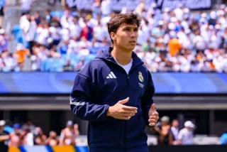 Gonsalo Garsiya Real Madrid murabbiylarida iliq taassurot qoldirdi