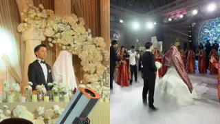 Abbosbek Fayzullayevning nikoh to‘yi oqshomidan olingan yangi tasvirlar