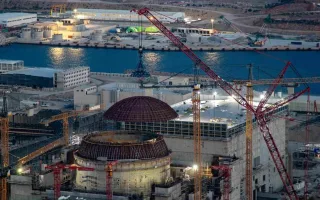 Akkuyu AES ikkinchi energoblok gumbazi o‘z o‘rniga o‘rnatildi