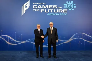 Shavkat Mirziyoyev Kelajak o‘yinlari xalqaro musobaqasining ochilishida qatnashdi
