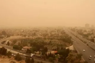 O‘zbekistonning bir qator hududlarida kuchli shamol va chang-to‘zon kuzatiladi