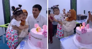 Musulmon Yunusov qizining to‘rt yoshga to‘lgan kunini nishonladi