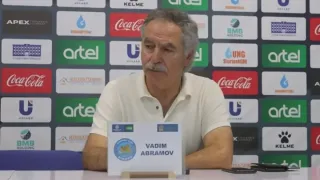 Vadim Abramov Dinamoning durang bilan yakunlangan o‘yinini tanqid qildi