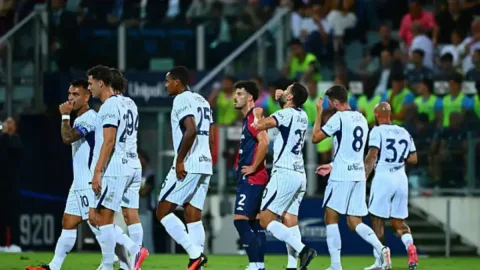Inter safarda Kalyari jamoasini minimal hisobda mag‘lub etdi