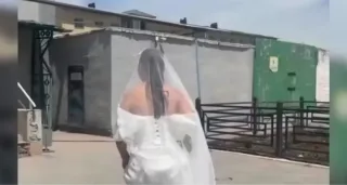 Kelinlik libosidagi ayolning qamoqxonadagi nikohi nima uchun qoldirildi
