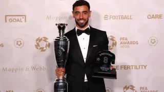 Brunu Fernandesh Angliya premer-ligasining eng yaxshi futbolchisi deb topildi