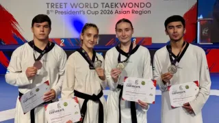 O‘zbekistonlik taekvondochilar Osiyo Prezident kubogida to‘rtta medalni qo‘lga kiritdi