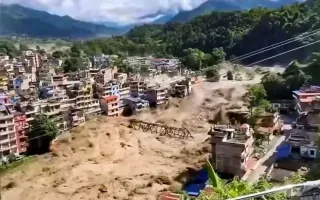Nepal va Tibetdagi kuchli sel oqibatida yuzlab sayyohlar bedarak yo‘qoldi