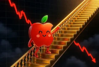 Apple rekord daromadga qaramay aksiyalar narxi pasayib ketdi