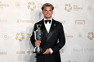 Niko O'Rayli APLda yilning eng yaxshi yosh futbolchisi deb topildi