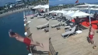 Turkiyada dengizga sakragan sayyoh fojiali tarzda vafot etdi