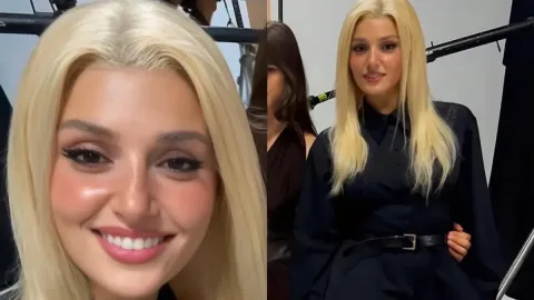 Hande Erchelning yangi soch rangi muxlislarda turlicha fikr uyg‘otdi