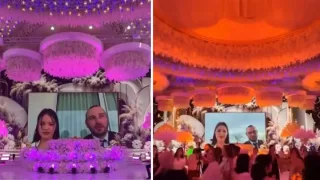 AQSHdagi kelin-kuyov Toshkentdagi to‘y marosimida masofadan ishtirok etdi