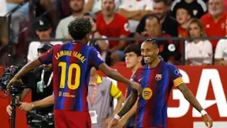 Rafinyaning xet-triki Barselonaga Sevilya ustidan g‘alaba keltirdi