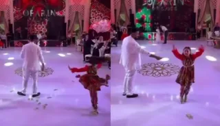 Raqqosa qizning milliy raqsi tomoshabinlarda katta taassurot qoldirdi