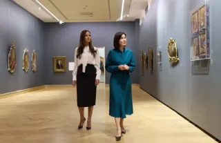 Ziroat Mirziyoyeva Belgraddagi tarixiy va madaniy maskanlarni ko‘zdan kechirdi