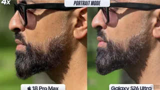 iPhone 18 Pro Max va Galaxy S26 Ultra kameralari solishtirildi