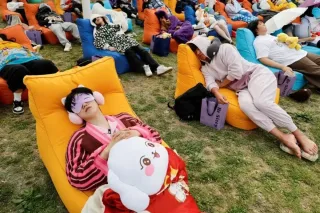 Tokioda sifatli uyqu bo‘yicha noodatiy musobaqa tashkil etilmoqda