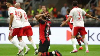 Milan o‘z uyida Benfikaga qarshi kechgan bahsda mag‘lub bo‘ldi