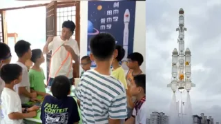Xitoylik o‘qituvchi o‘quvchilari bilan oddiy buyumlardan raketa yasadi