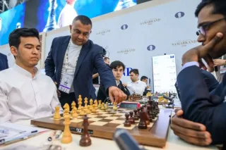 Samarqand shaxmat Olimpiadasi yettinchi tur juftliklari va asosiy raqiblar