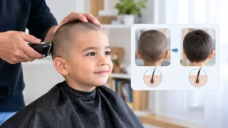 Bolaning sochini kal qilish uning qalinlashishiga yordam bermaydi