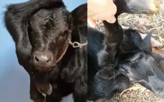 Avstraliyada tug‘ma nuqsonli buzoqcha muvaffaqiyatli operatsiya qilindi