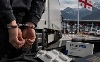 Gruziyada og‘riq qoldiruvchi dori uchun qozog‘istonlik haydovchi qamaldi