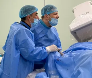 Milliy tibbiyot markazida noyob ballon angioplastikasi amaliyoti o‘tkazildi