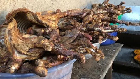 Qashqadaryodagi to‘yda birgina taom uchun 300 kilogramm go‘sht ishlatildi